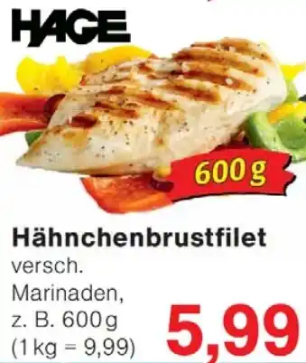 Wiglo Wunderland HAGE Hähnchenbrustfilet Angebot