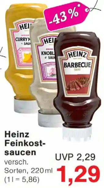 Wiglo Wunderland Heinz Feinkost saucen Angebot
