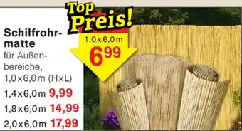 Wiglo Wunderland Schilfrohrmatte Angebot