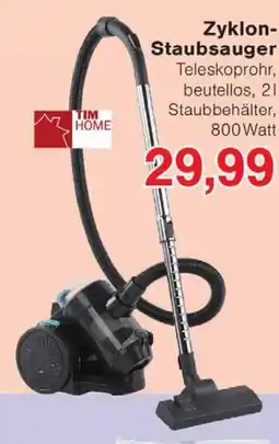 Wiglo Wunderland TIM HOME Zyklon- Staubsauger Angebot