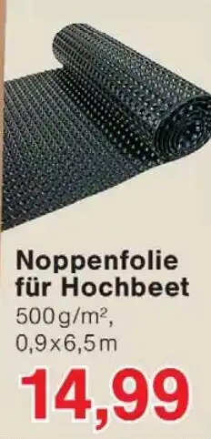 Wiglo Wunderland Noppenfolie für Hochbeet Angebot