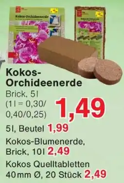 Wiglo Wunderland Kokos- Orchideenerde Angebot