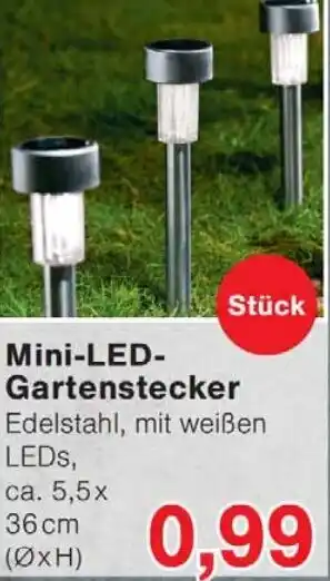 Wiglo Wunderland Mini-LED- Gartenstecker Angebot