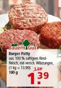 Multi Markt Bauern Guti Burger Patty Angebot