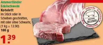 Multi Markt Ammerländer Edelschwein Kotelett Angebot