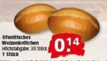 Multi Markt Ofenfrisches Welzenbrötchen Angebot
