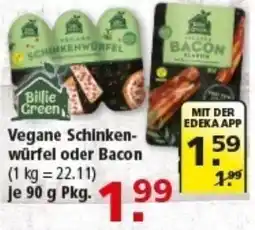 Multi Markt Billie Green Vegane Schinken- würfel oder Bacon Angebot