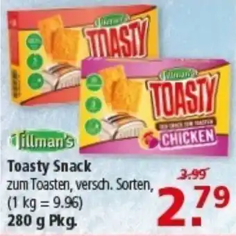 Multi Markt Tillman's Toasty Snack Angebot