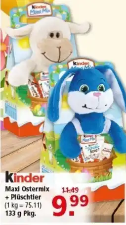 Multi Markt Kinder Maxi Ostermix + Plüschtier Angebot