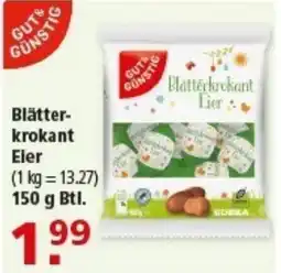 Multi Markt GUT& GUNSTIG Blätterkrokant Eler Angebot