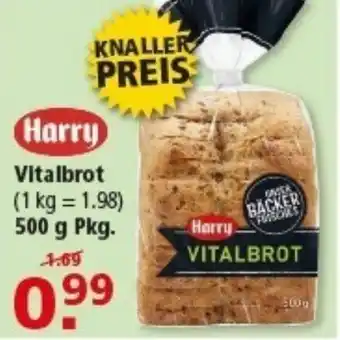 Multi Markt Harry Vitalbrot Angebot