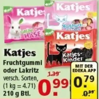 Multi Markt Katjes Fruchtgummi oder Lakritz Angebot