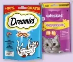 Multi Markt Dreamies Katzen-Snacks oder Whiskas Katzen-Snacks Angebot