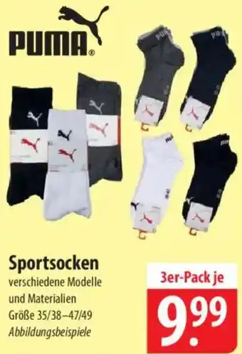 Famila Nord Ost PUMA Sportsocken Angebot