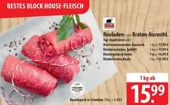 Famila Nord Ost BLOCK HOUSE Rouladen und Braten-Auswahl Angebot