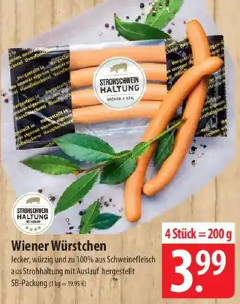 Famila Nord Ost Wiener Würstchen Angebot