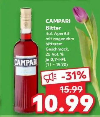 Kaufland Campari Bitter Angebot