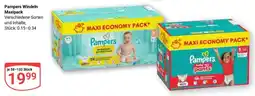 Globus Pampers Windeln Maxipack Angebot