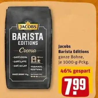 REWE City Jacobs Barista Editions 1000g Angebot