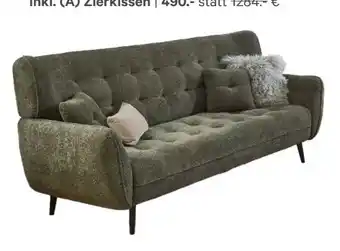 Kabs Polsterwelt Sofa 3-Sitzer Mika Angebot