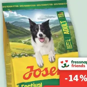 Fressnapf Josera Trockennahrung Angebot