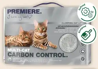 Fressnapf Premiere Tierbedarf Multi-Cat Carbon Control Angebot