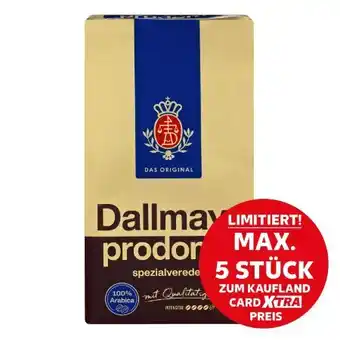 Kaufland Dallmayr Prodomo Kaffee Angebot