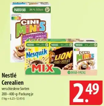 Famila Nord Ost Nestlé Cerealien Angebot