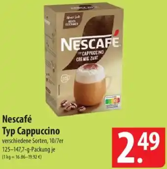 Famila Nord Ost Nescafé Typ Cappuccino Angebot