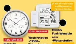 Kaufland Mebus Funk-Wanduhr Angebot