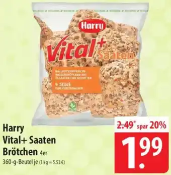 Famila Nord Ost Harry Vital+ Saaten Brötchen Angebot