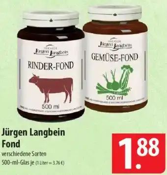 Famila Nord Ost Jürgen Langbein Fond Angebot