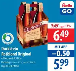 Famila Nord Ost Duckstein Rotblond Original Angebot