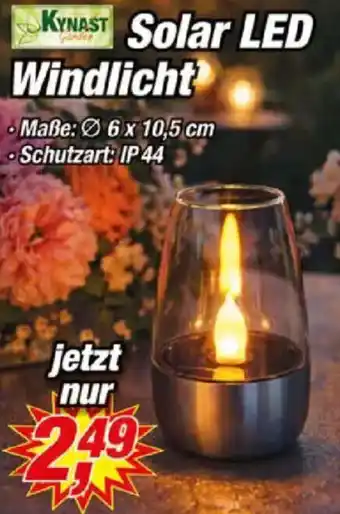 Posten Börse KYNAST Solar LED Windlicht Angebot