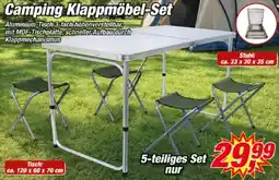 Posten Börse Camping Klappmöbel-Set Angebot