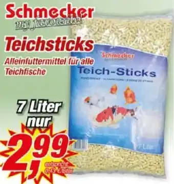 Posten Börse Schmecker Teichsticks Angebot