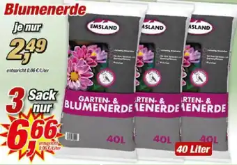 Posten Börse EMSLAND Blumenerde Angebot