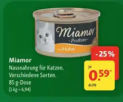 Fressnapf Miamor nassnahrung für katzen Angebot