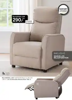 Kabs Polsterwelt Relaxsessel liam Angebot