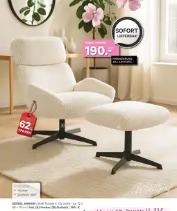 Kabs Polsterwelt Sessel anakin Angebot