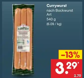 Netto Marken-Discount Currywurst Angebot