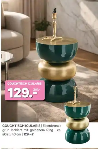 Kabs Polsterwelt Couchtisch icularis Angebot