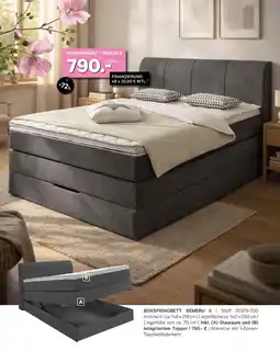 Kabs Polsterwelt Boxspringbett semeru ii Angebot