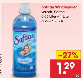 Netto Marken-Discount Softlan weichspüler Angebot