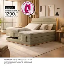 Kabs Polsterwelt Boxspringbett callin Angebot