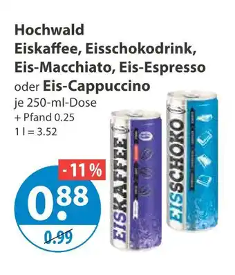 V Markt Hochwald eiskaffee Angebot