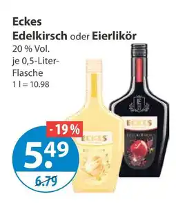 V Markt Eckes edelkirsch oder eierlikör Angebot