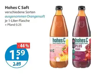 V Markt Hohes c saft Angebot