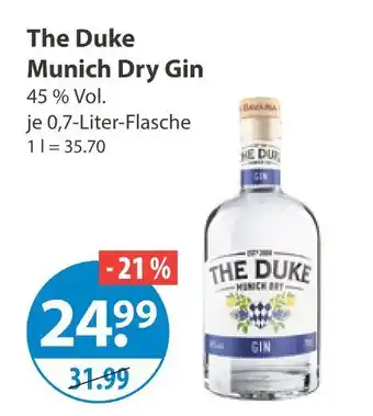 V Markt The duke munich dry gin Angebot