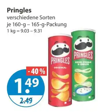 V Markt Pringles chips Angebot